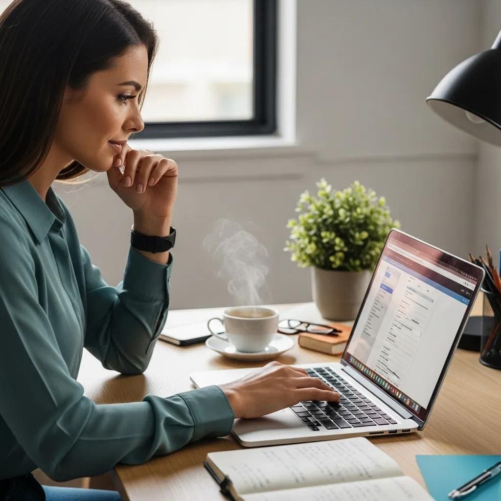 Local business owner in Saginaw working on SEO and web design strategies