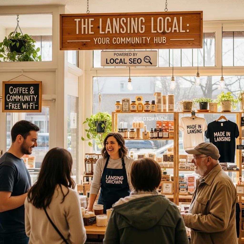 Diverse individuals using devices to access an ADA-compliant website, emphasizing inclusivity in local SEO