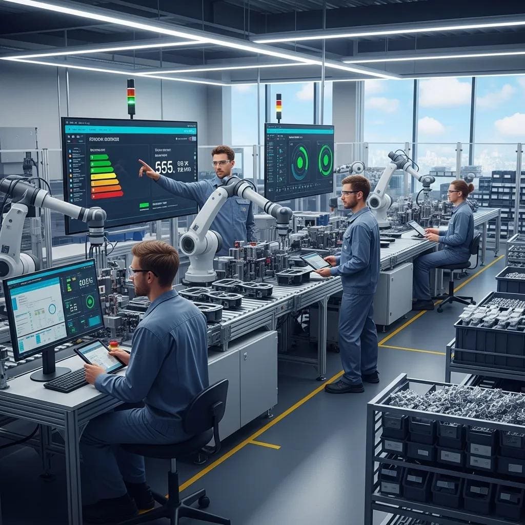 Successful business automation project in a manufacturing environment